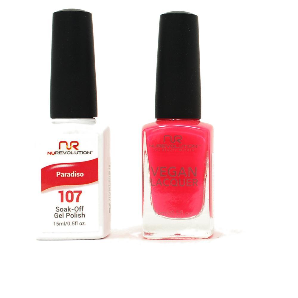 NuRevolution - Gel & Lacquer - Paradiso - #107 - Gel & Lacquer Polish - Nail Polish at Beyond Polish
