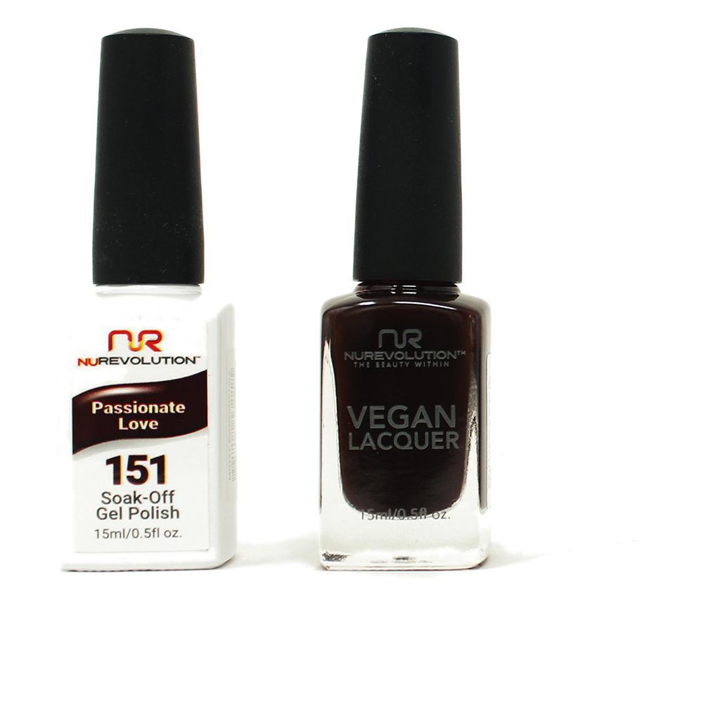 NuRevolution - Gel & Lacquer - Passionate Love - #151 - Gel & Lacquer Polish - Nail Polish at Beyond Polish