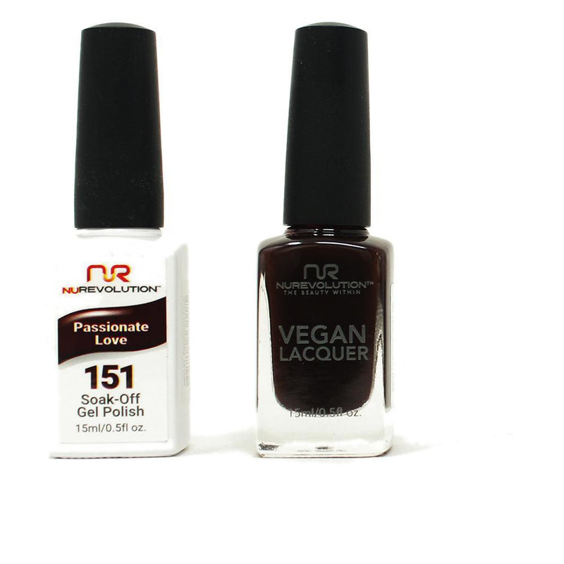 NuRevolution - Gel & Lacquer - Passionate Love - #151 - Gel & Lacquer Polish - Nail Polish at Beyond Polish