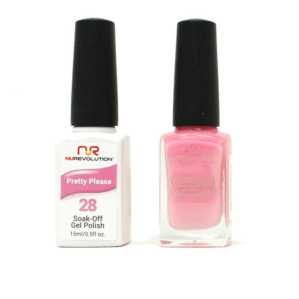 NuRevolution - Gel & Lacquer - Pretty Please - #28 - Gel & Lacquer Polish - Nail Polish at Beyond Polish