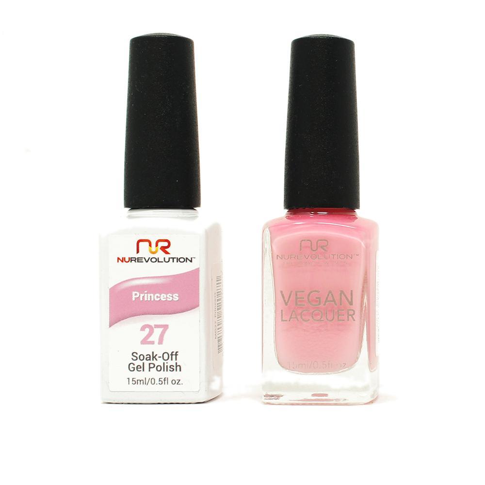 NuRevolution - Gel & Lacquer - Princess - #27 - Gel & Lacquer Polish - Nail Polish at Beyond Polish