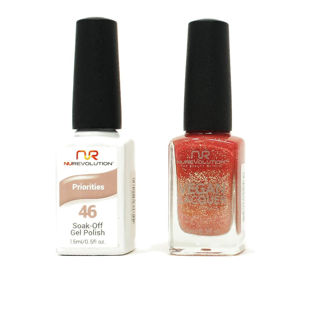 NuRevolution - Gel & Lacquer - Priorities - #46 - Gel & Lacquer Polish - Nail Polish at Beyond Polish