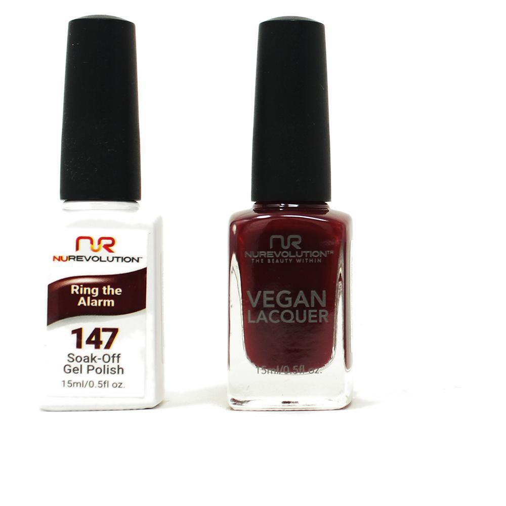 NuRevolution - Gel & Lacquer - Ring the Alarm - #147 - Gel & Lacquer Polish - Nail Polish at Beyond Polish
