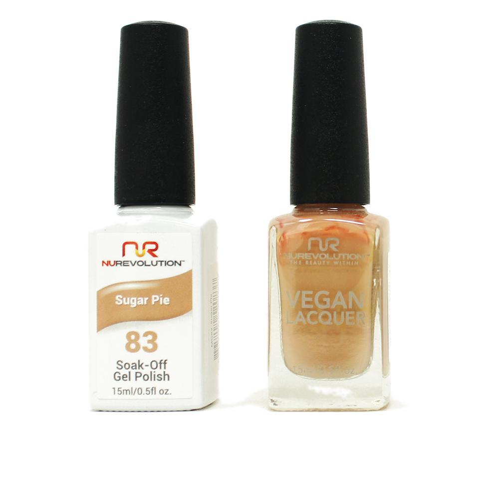 NuRevolution - Gel & Lacquer - Sugar Pie - #83 - Gel & Lacquer Polish - Nail Polish at Beyond Polish