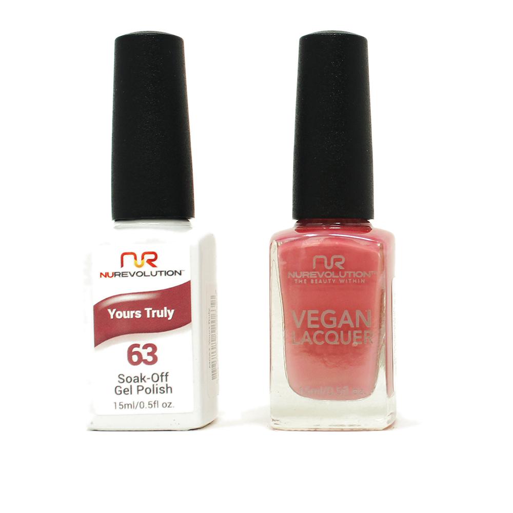 NuRevolution - Gel & Lacquer - Yours Truly - #63 - Gel, Lacquer & Dip - Nail Polish at Beyond Polish