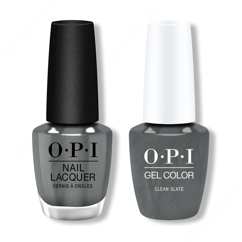OPI - Gel & Lacquer Combo - Clean Slate - Gel & Lacquer Polish - Nail Polish at Beyond Polish
