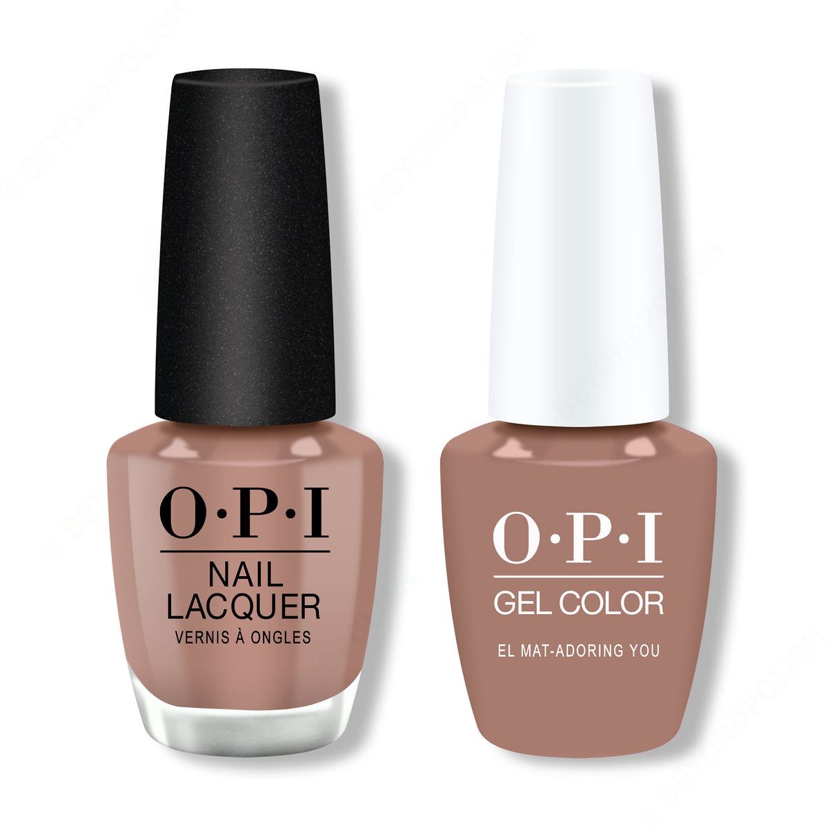 OPI - Gel & Lacquer Combo - El Mat-adoring You - Gel & Lacquer Polish - Nail Polish at Beyond Polish