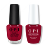 OPI - Gel & Lacquer Combo - Red-y For The Holidays - Gel & Lacquer Polish - Nail Polish at Beyond Polish