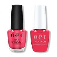 OPI - Gel & Lacquer Combo - Strawberry Margarita - Gel & Lacquer Polish - Nail Polish at Beyond Polish