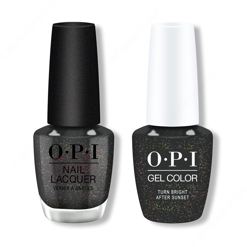 OPI - Gel & Lacquer Combo - Turn Bright After Sunset - Gel & Lacquer Polish - Nail Polish at Beyond Polish