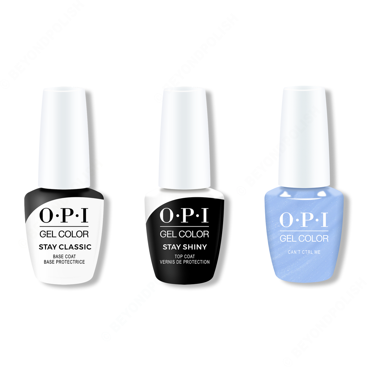 OPI - GelColor Combo - Stay Classic Base, Shiny Top & Can't CTRL Me - Gel Polish - Nail Polish at Beyond Polish