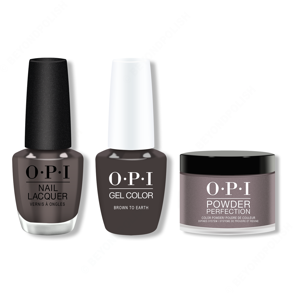 OPI - Gel, Lacquer & Dip Combo - Brown to Earth - Gel, Lacquer & Dip - Nail Polish at Beyond Polish