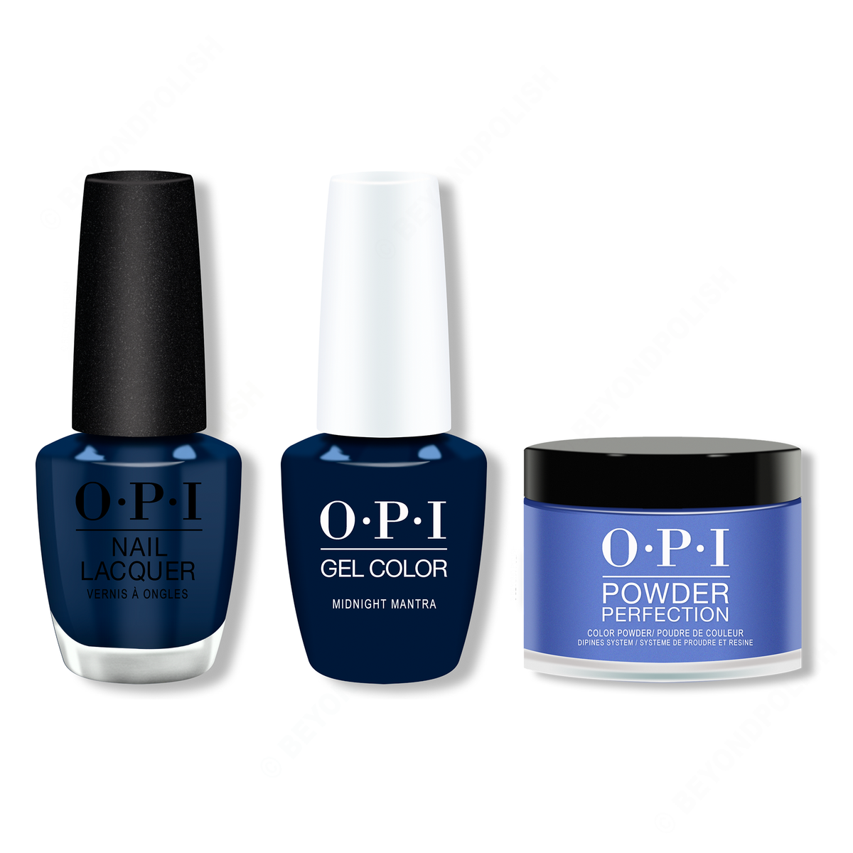 OPI - Gel, Lacquer & Dip Combo - Midnight Mantra - Gel, Lacquer & Dip - Nail Polish at Beyond Polish