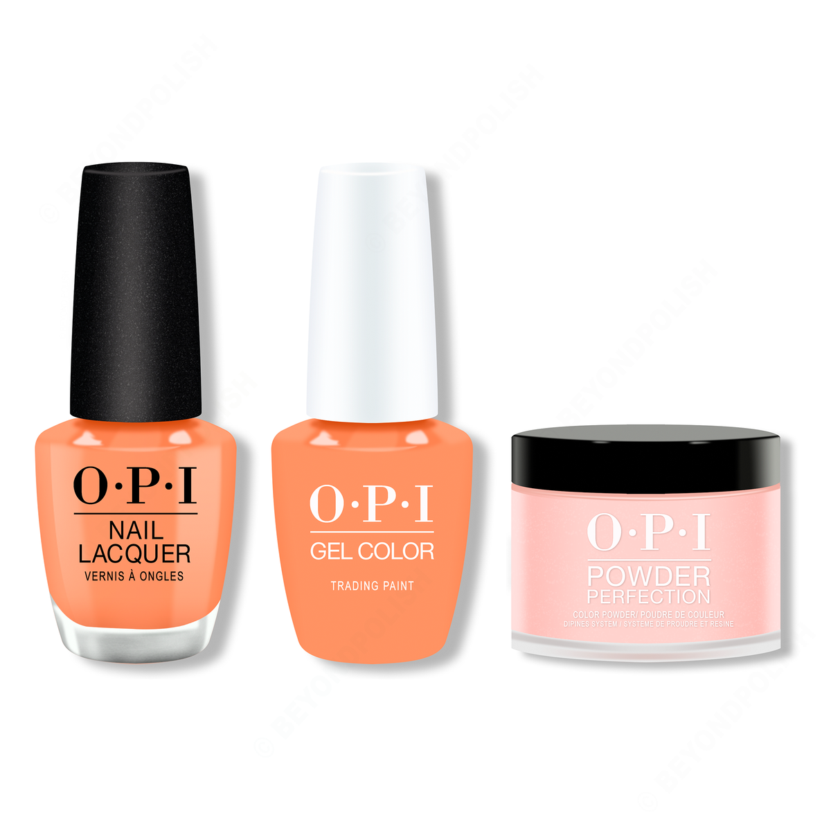 OPI - Gel, Lacquer & Dip Combo - Trading Paint - Gel, Lacquer & Dip - Nail Polish at Beyond Polish