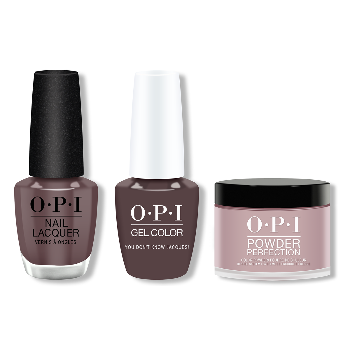 OPI - Gel, Lacquer & Dip Combo - You Don't Know Jacques! - Gel, Lacquer & Dip - Nail Polish at Beyond Polish
