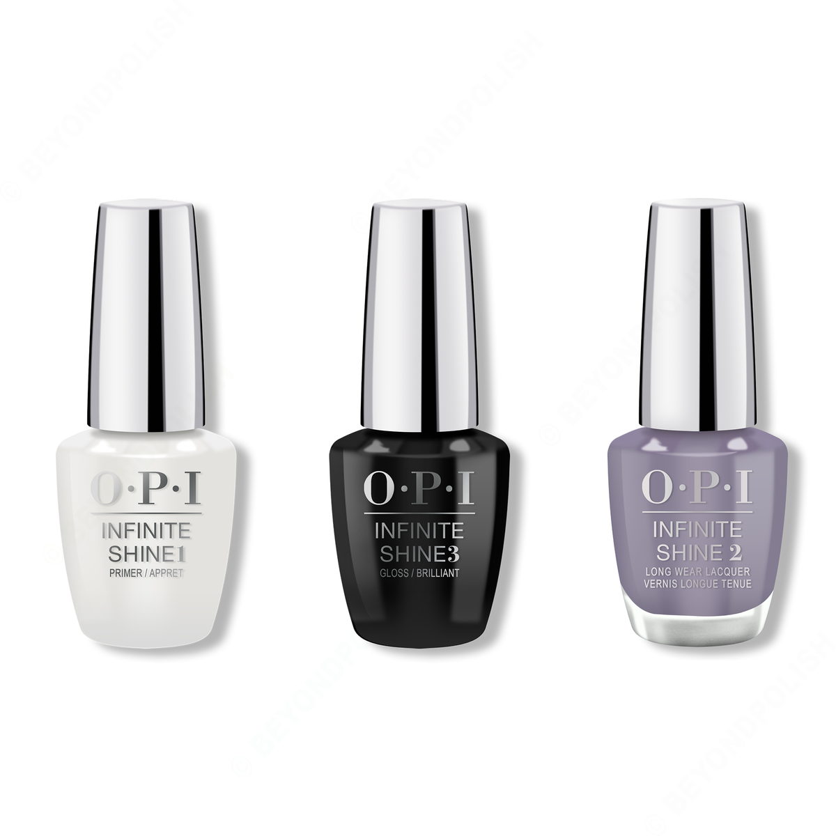 OPI - Infinite Shine Combo - Base, Top & Addio Bad Nails, Ciao Great Nails - #ISLMI10 - Nail Lacquer - Nail Polish at Beyond Polish