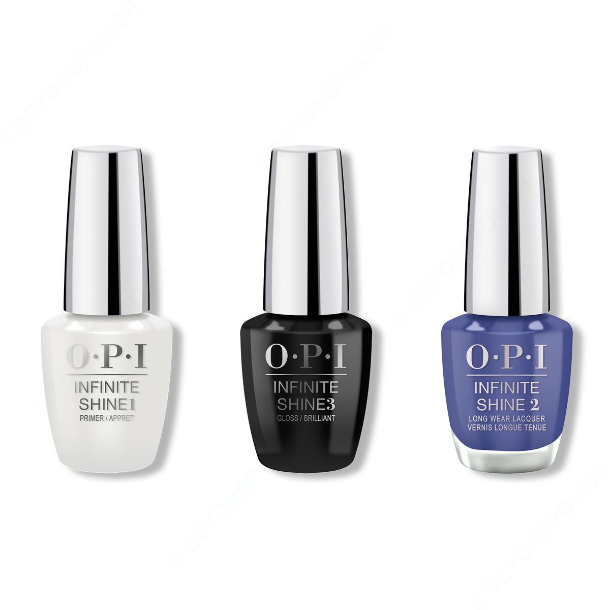 OPI - Infinite Shine Combo - Base, Top & All is Berry & Bright - Nail Lacquer - Nail Polish at Beyond Polish
