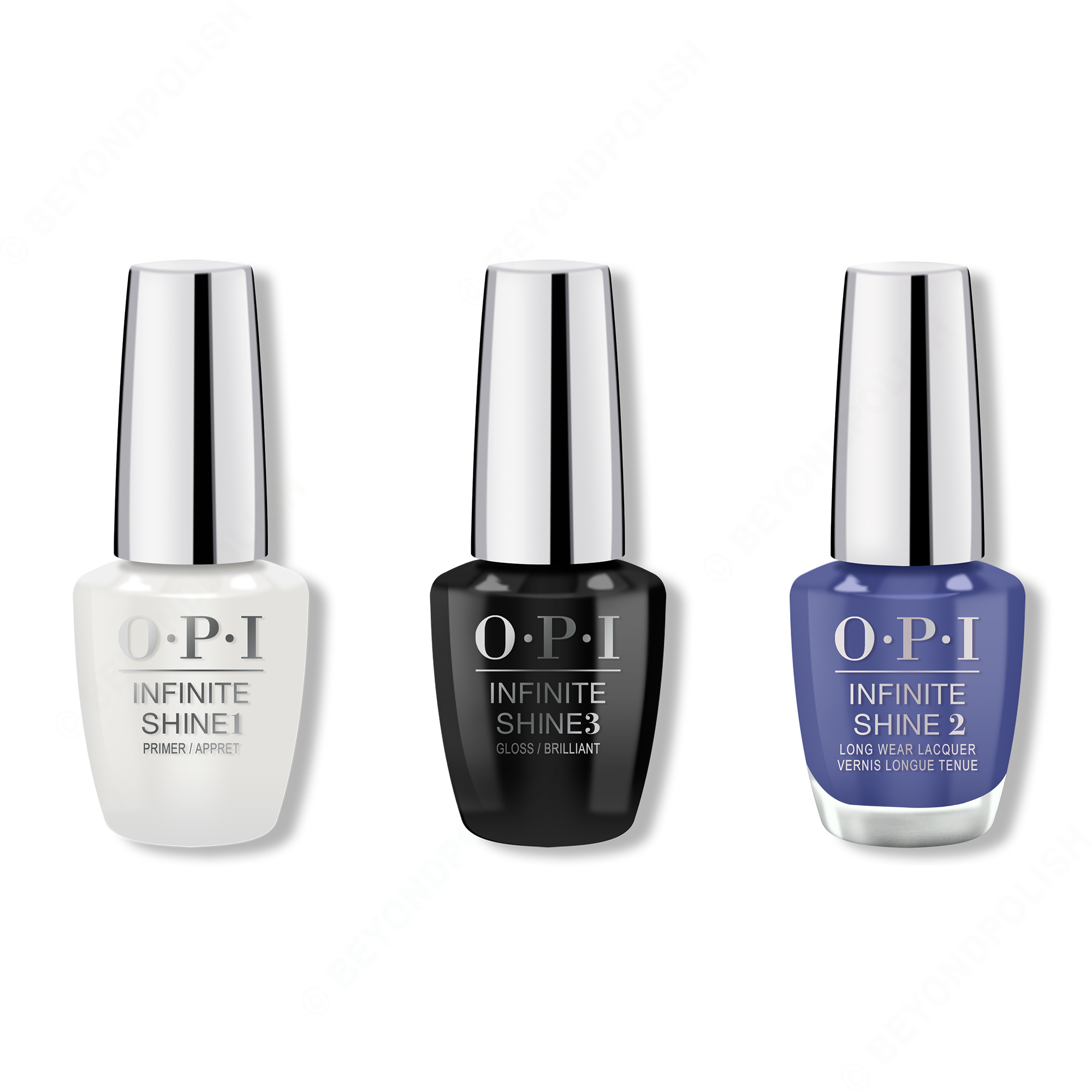 OPI - Infinite Shine Combo - Base, Top & All is Berry & Bright - Nail Lacquer - Nail Polish at Beyond Polish