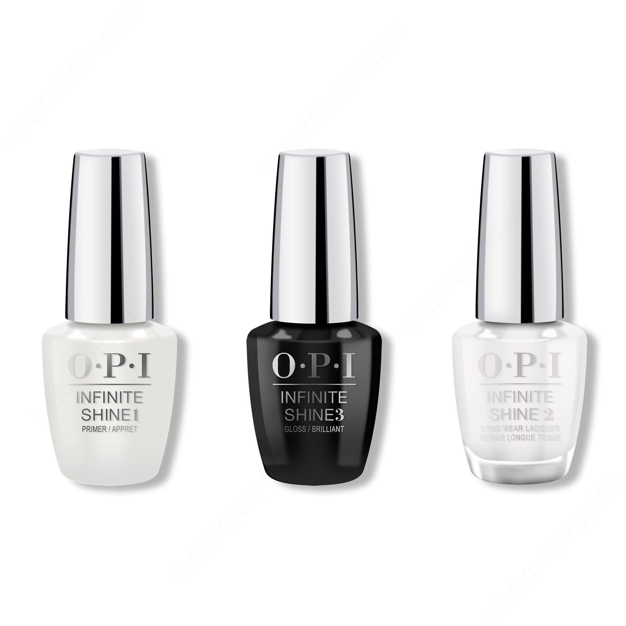 OPI - Infinite Shine Combo - Base, Top & Alpine Snow - #ISLL00 - Nail Lacquer - Nail Polish at Beyond Polish