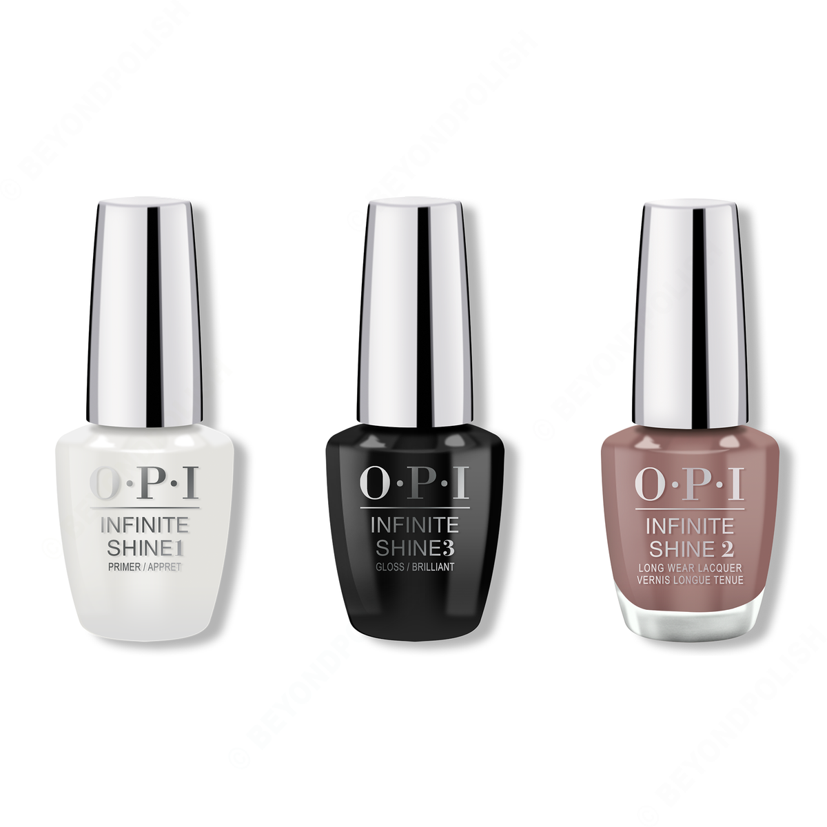 OPI - Infinite Shine Combo - Base, Top & Bonfire Serenade - Nail Lacquer - Nail Polish at Beyond Polish