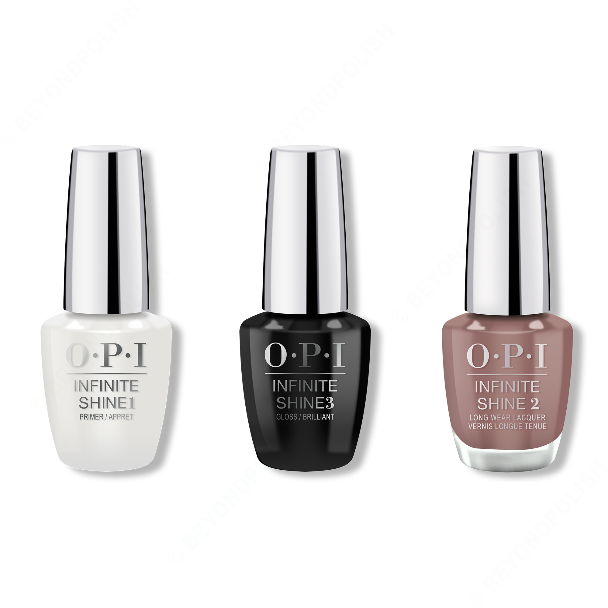 OPI - Infinite Shine Combo - Base, Top & Bonfire Serenade - Nail Lacquer - Nail Polish at Beyond Polish