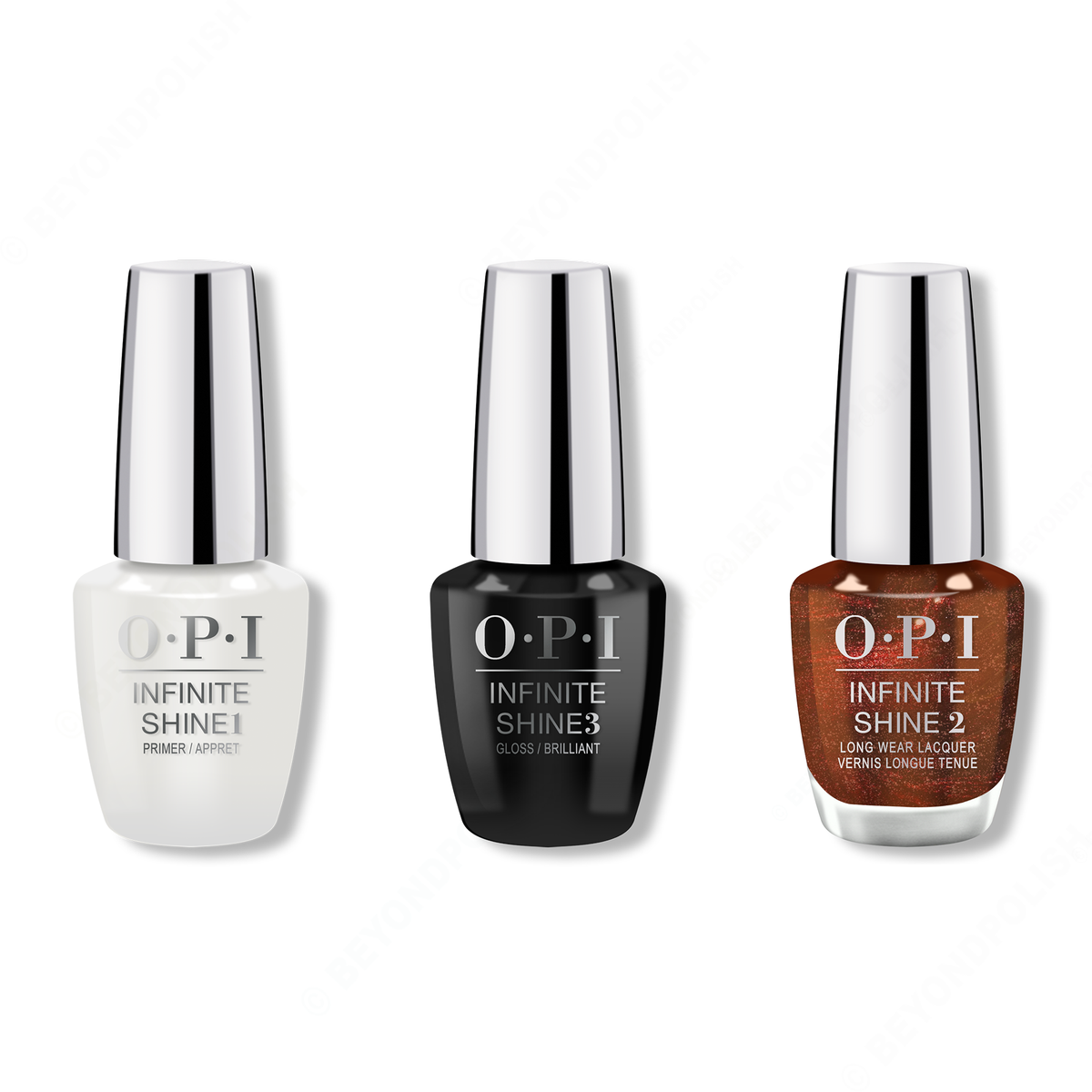 OPI - Infinite Shine Combo - Base, Top & Bring out the Big Gems - Nail Lacquer - Nail Polish at Beyond Polish