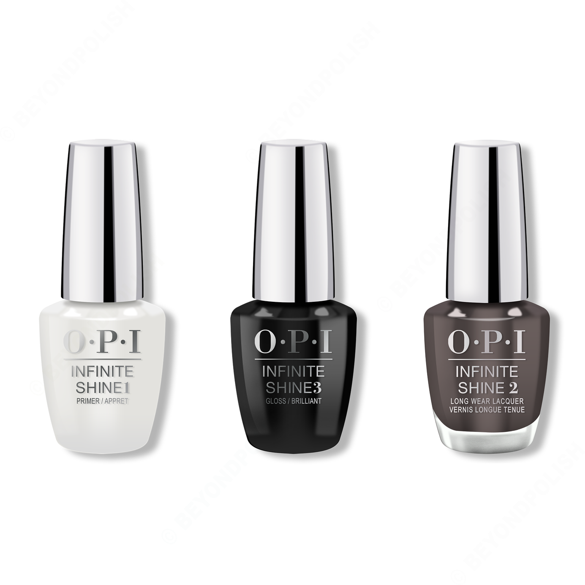 OPI - Infinite Shine Combo - Base, Top & Brown To Earth - Nail Lacquer - Nail Polish at Beyond Polish