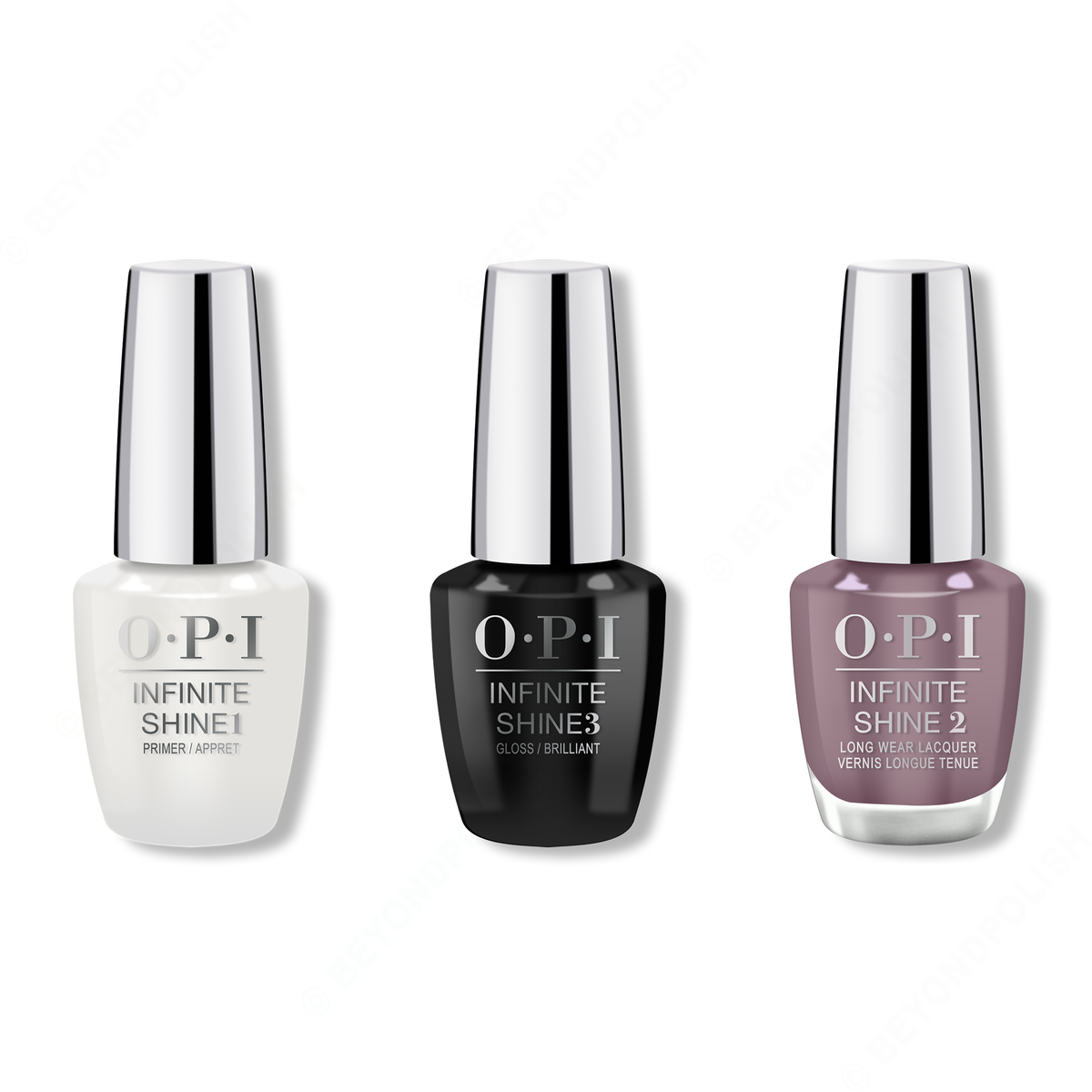 OPI - Infinite Shine Combo - Base, Top & Claydreaming - Nail Lacquer - Nail Polish at Beyond Polish