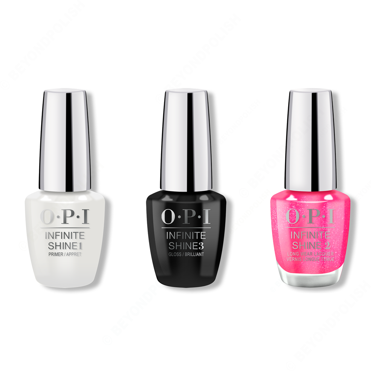 OPI - Infinite Shine Combo - Base, Top & Exercise Your Brights - Nail Lacquer - Nail Polish at Beyond Polish