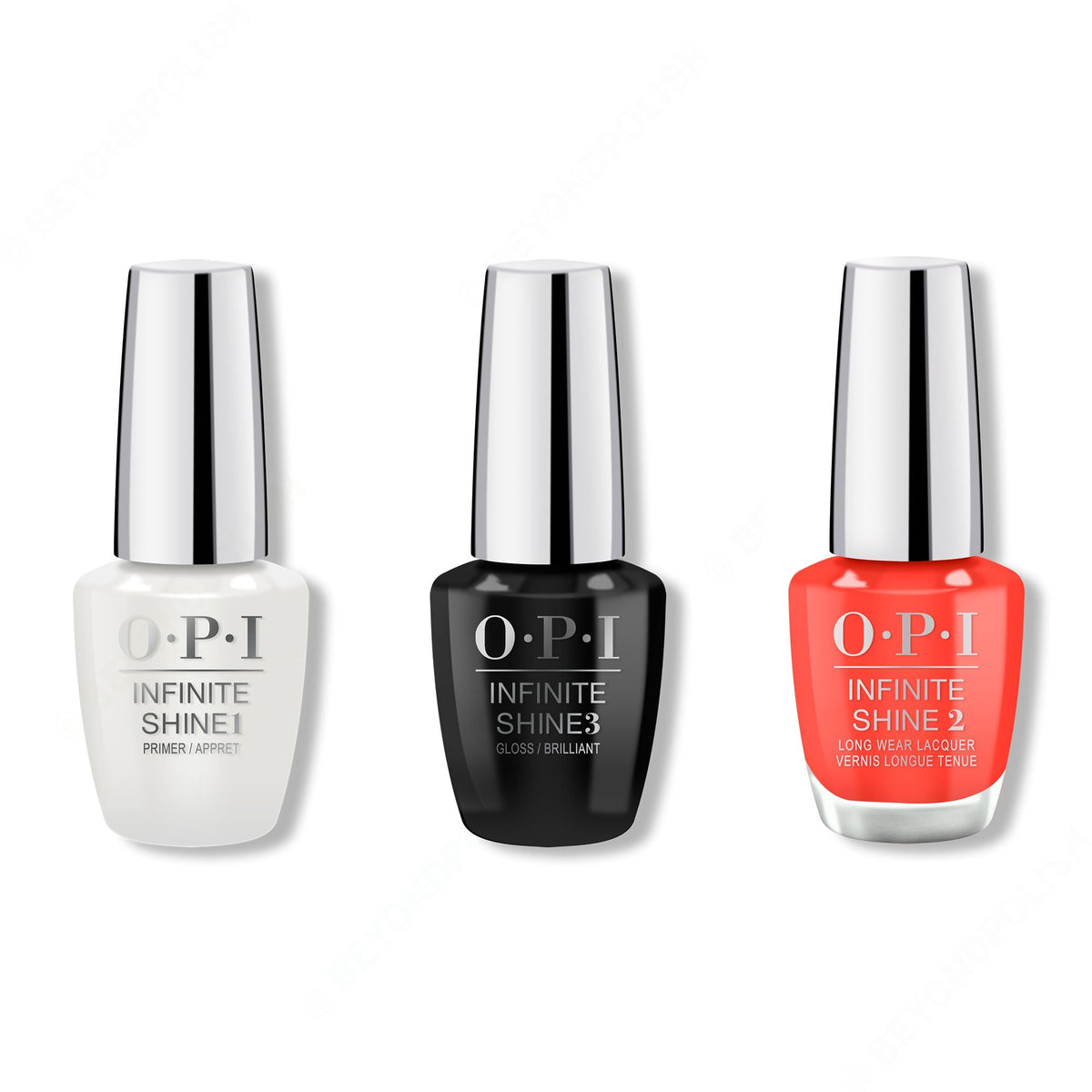 OPI - Infinite Shine Combo - Base, Top & My Chihuahua Doesn't Bite Anymore - #ISLM89 - Nail Lacquer - Nail Polish at Beyond Polish