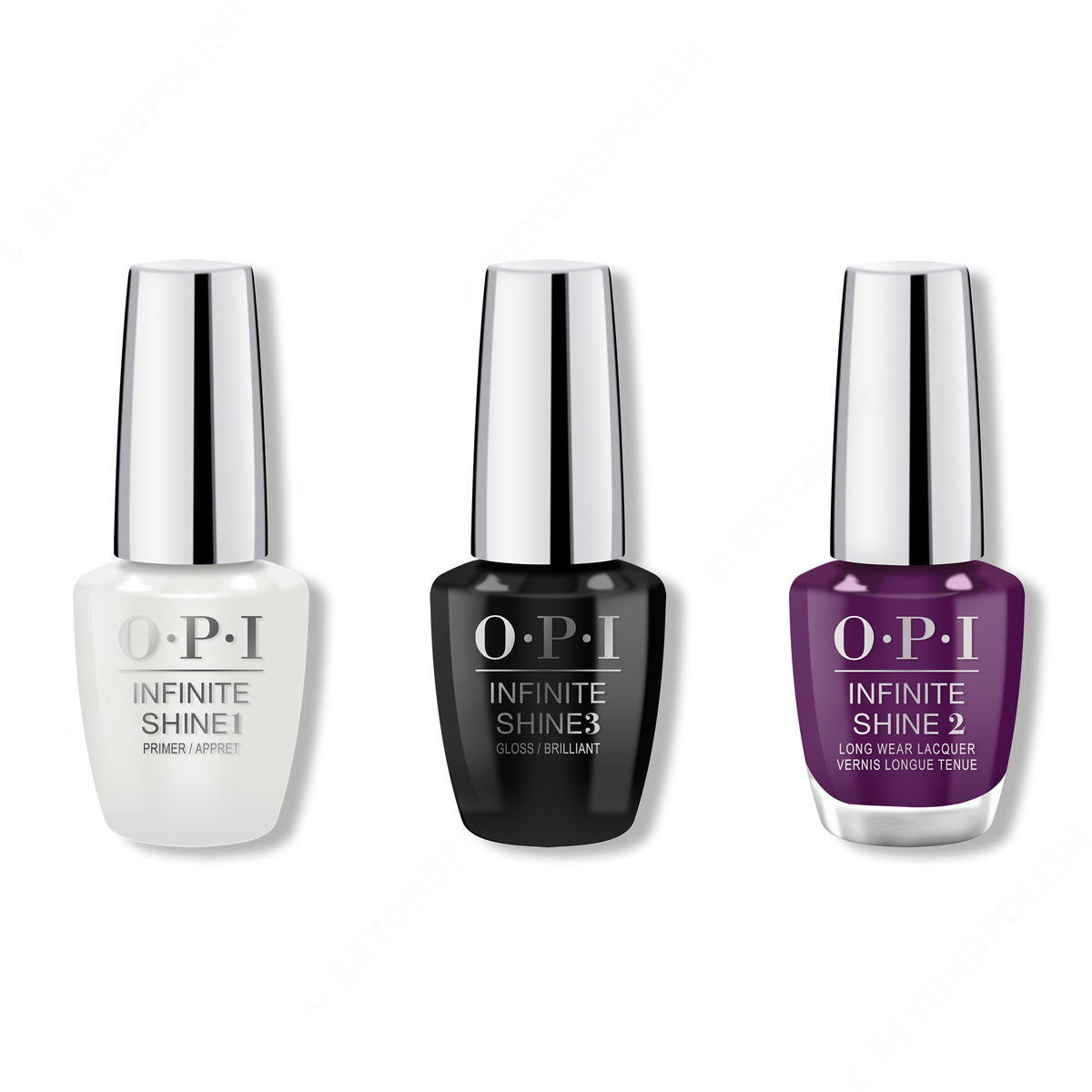 OPI - Infinite Shine Combo - Base, Top & OPI <3 to Party - Nail Lacquer - Nail Polish at Beyond Polish