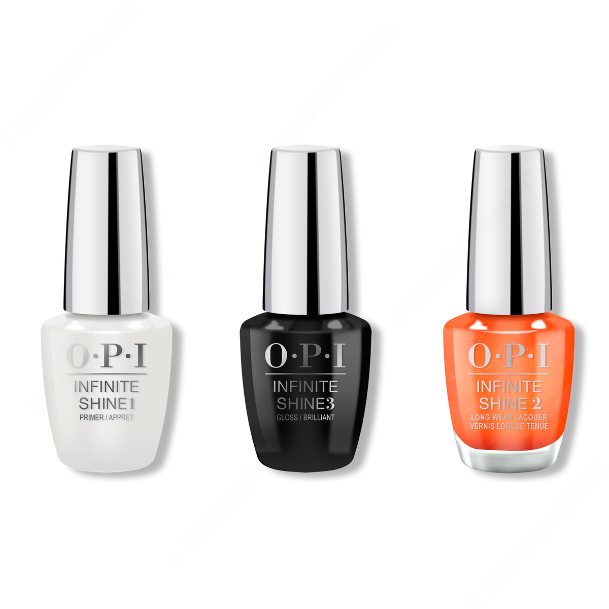 OPI - Infinite Shine Combo - Base, Top & PCH Love Song - Nail Lacquer - Nail Polish at Beyond Polish