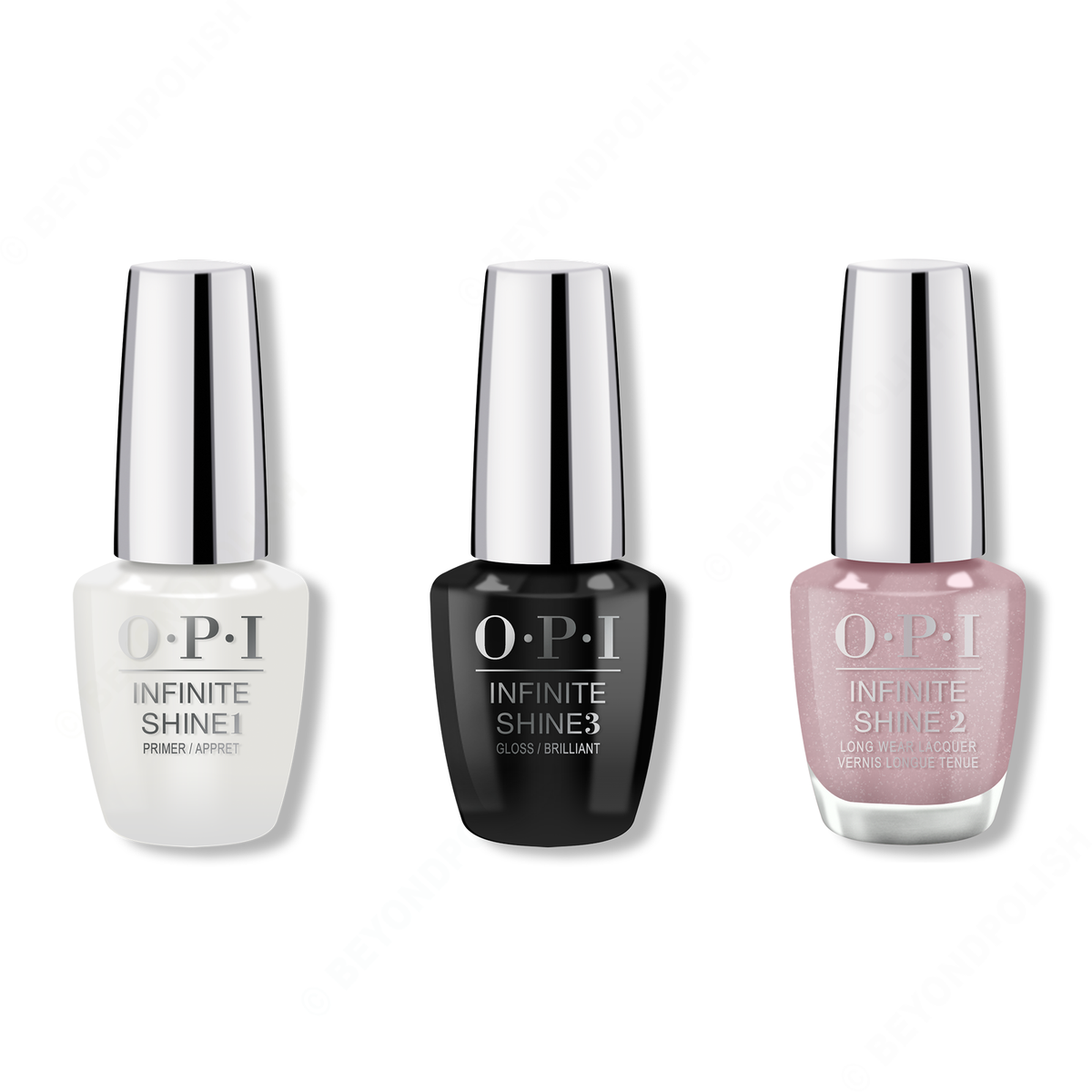 OPI - Infinite Shine Combo - Base, Top & Quest for Quartz - Nail Lacquer - Nail Polish at Beyond Polish
