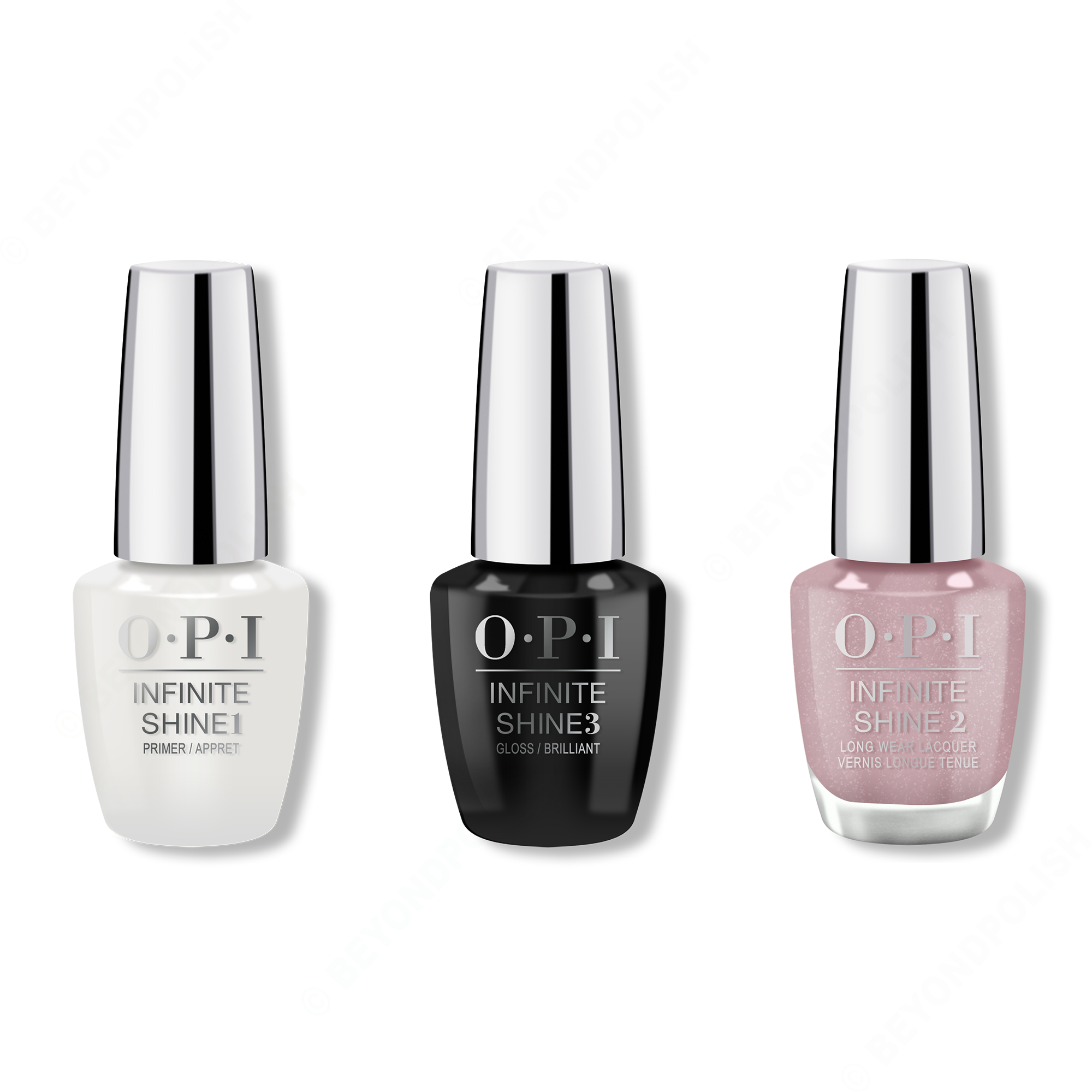 OPI - Infinite Shine Combo - Base, Top & Quest for Quartz - Nail Lacquer - Nail Polish at Beyond Polish