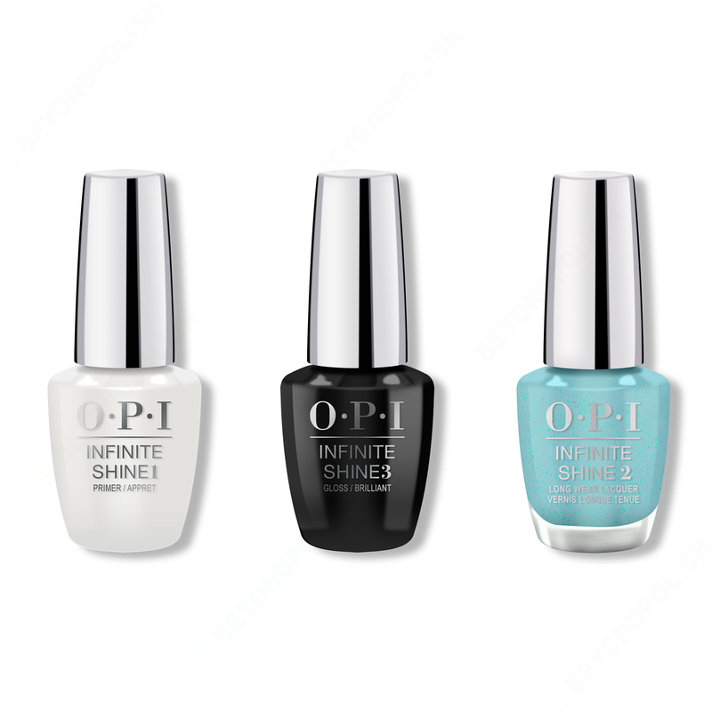 OPI - Infinite Shine Combo - Base, Top & Sage Simulation - Nail Lacquer - Nail Polish at Beyond Polish