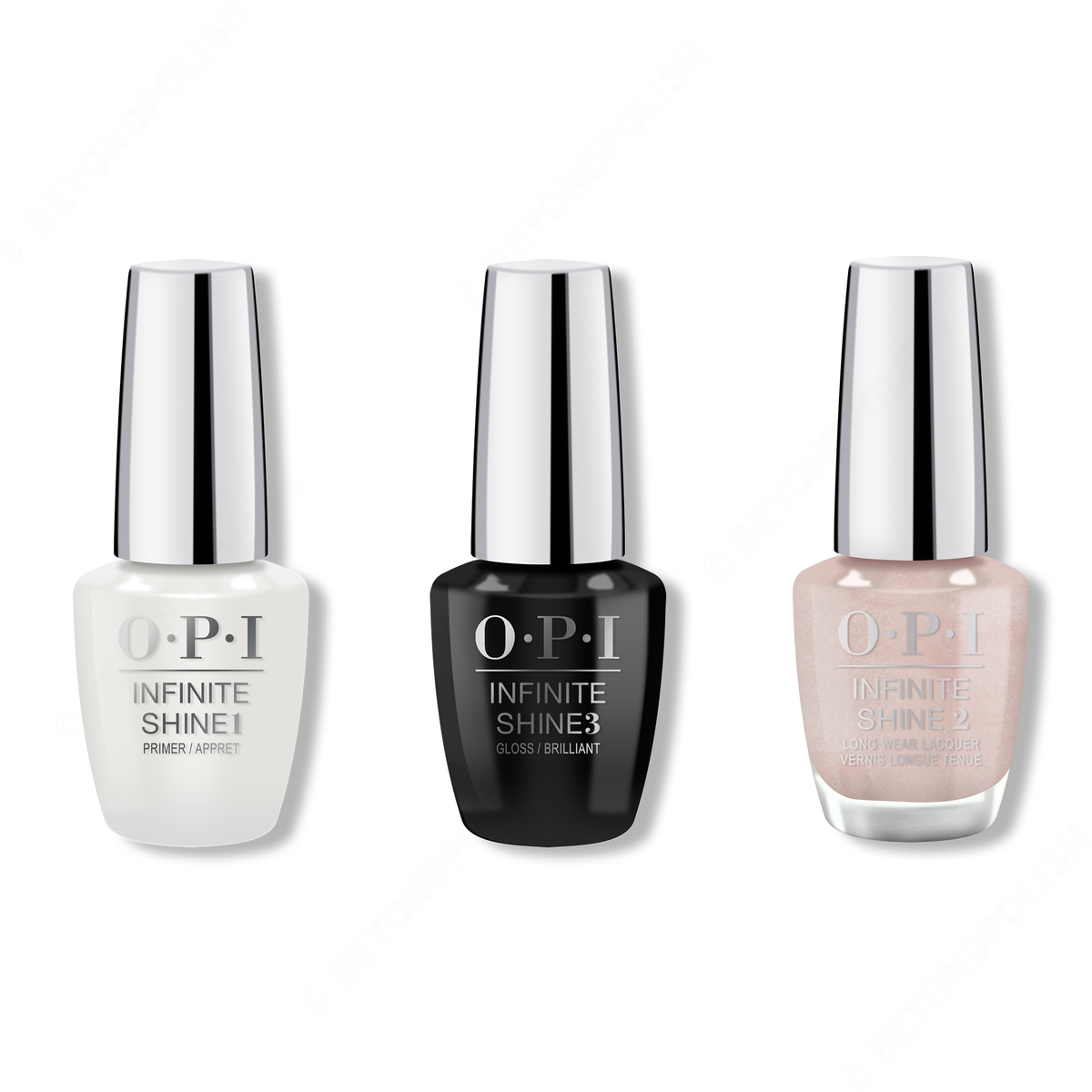 OPI - Infinite Shine Combo - Base, Top & Throw Me a Kiss - #ISLSH2 - Nail Lacquer - Nail Polish at Beyond Polish