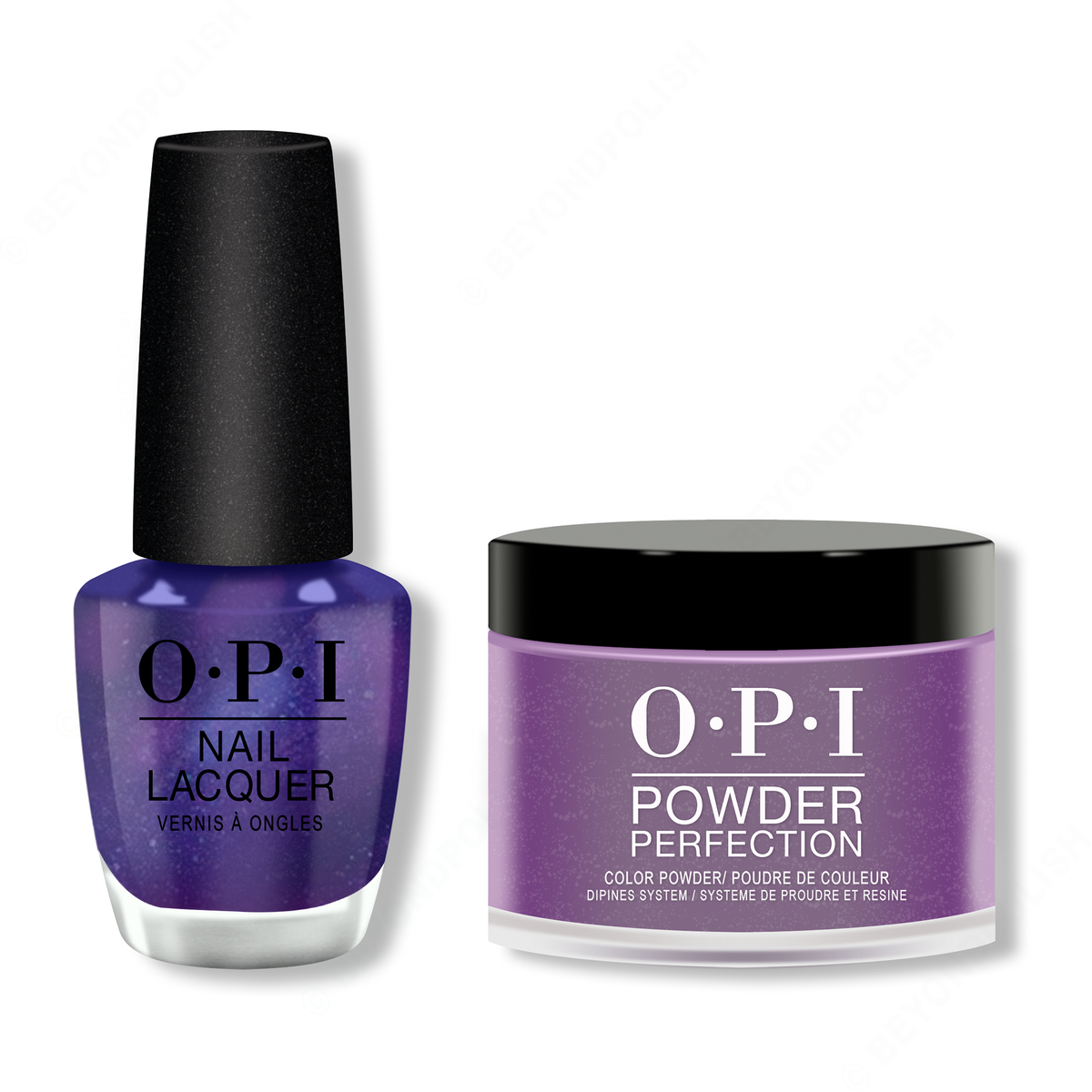 OPI - Lacquer & Dip Combo - Abstract After Dark - Lacquer & Dip - Nail Polish at Beyond Polish
