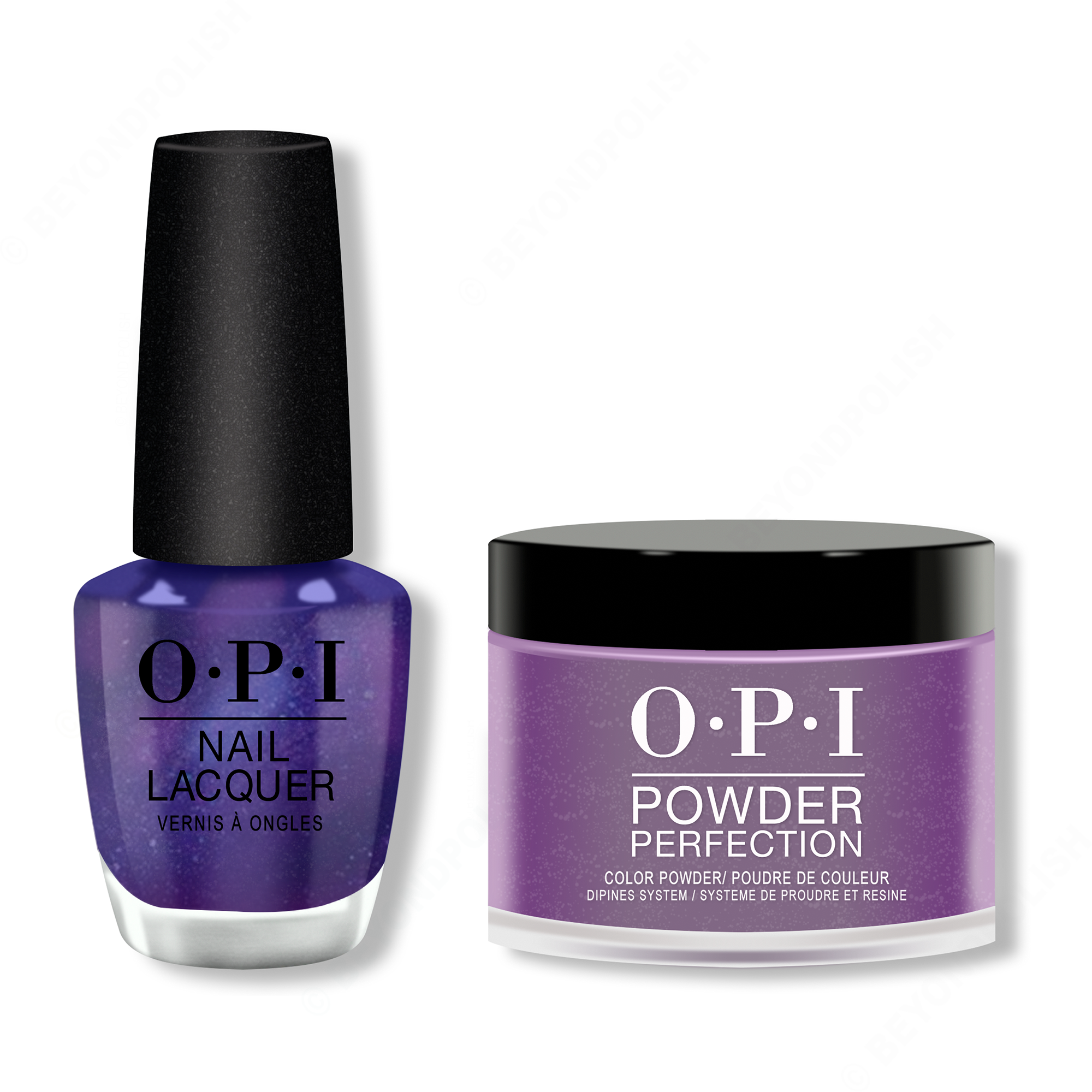 OPI - Lacquer & Dip Combo - Abstract After Dark - Lacquer & Dip - Nail Polish at Beyond Polish