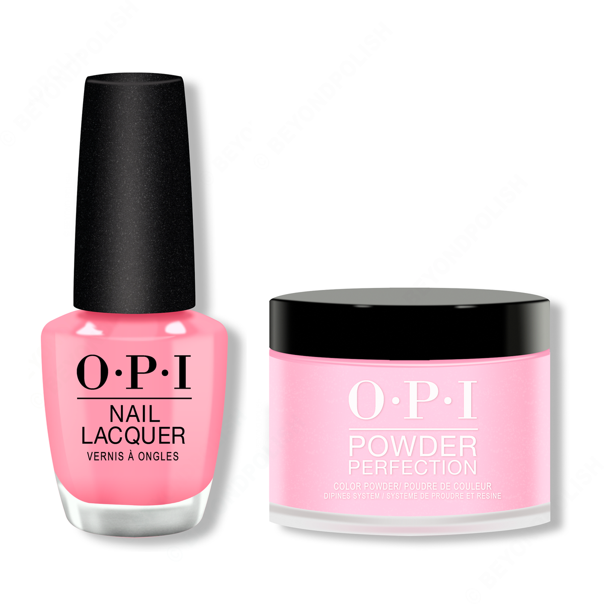 OPI - Lacquer & Dip Combo - Racing for Pinks - Lacquer & Dip - Nail Polish at Beyond Polish