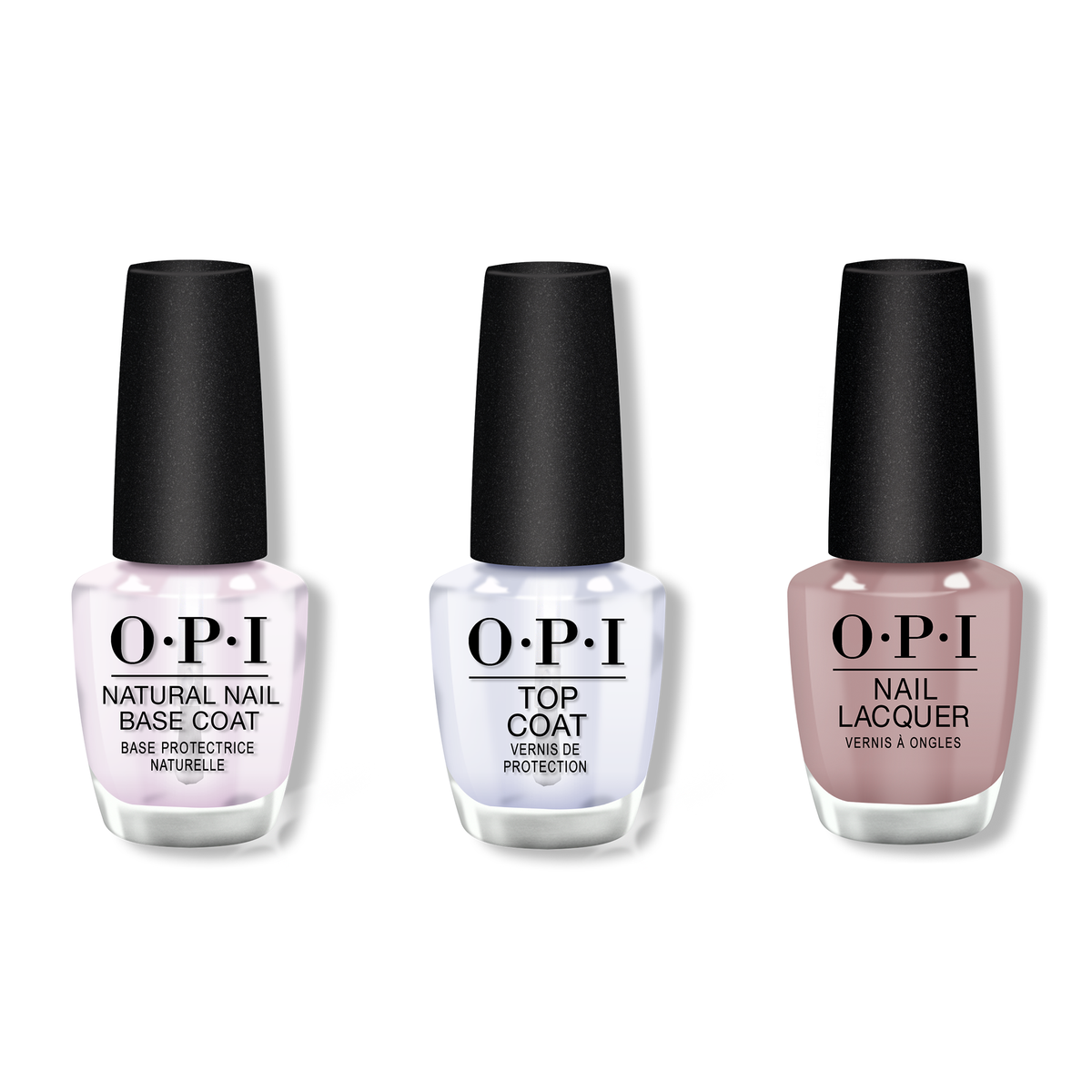OPI - Nail Lacquer Combo - Base, Top & Berlin There Done That 0.5 oz - #NLG13 - Nail Lacquer - Nail Polish at Beyond Polish