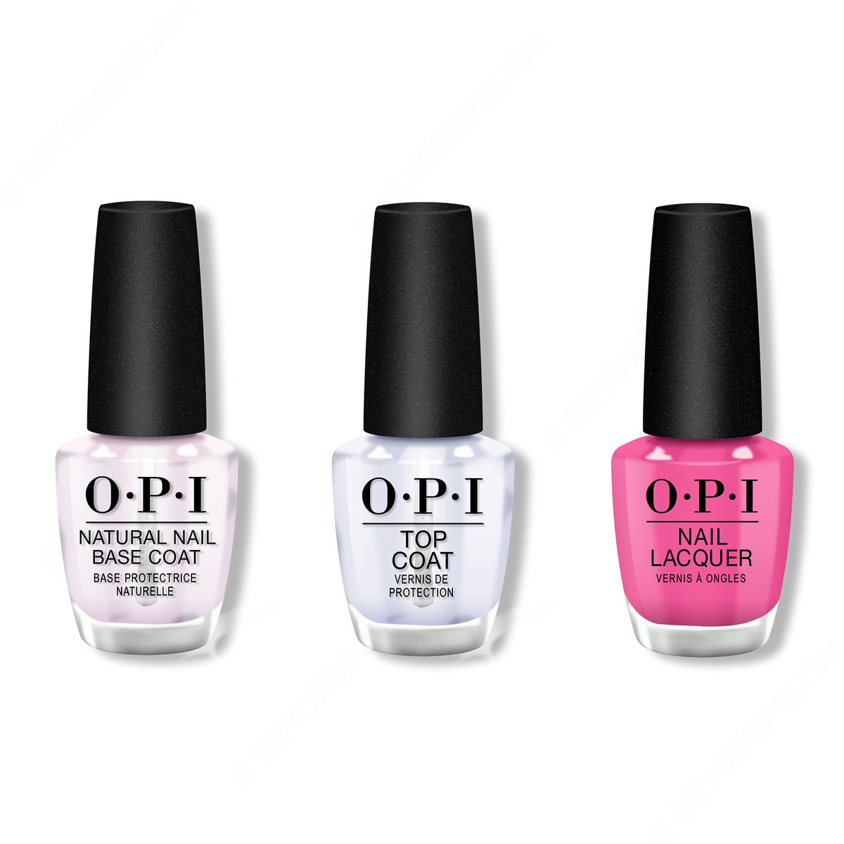 OPI - Nail Lacquer Combo - Base, Top & Big Bow Energy - Nail Lacquer - Nail Polish at Beyond Polish