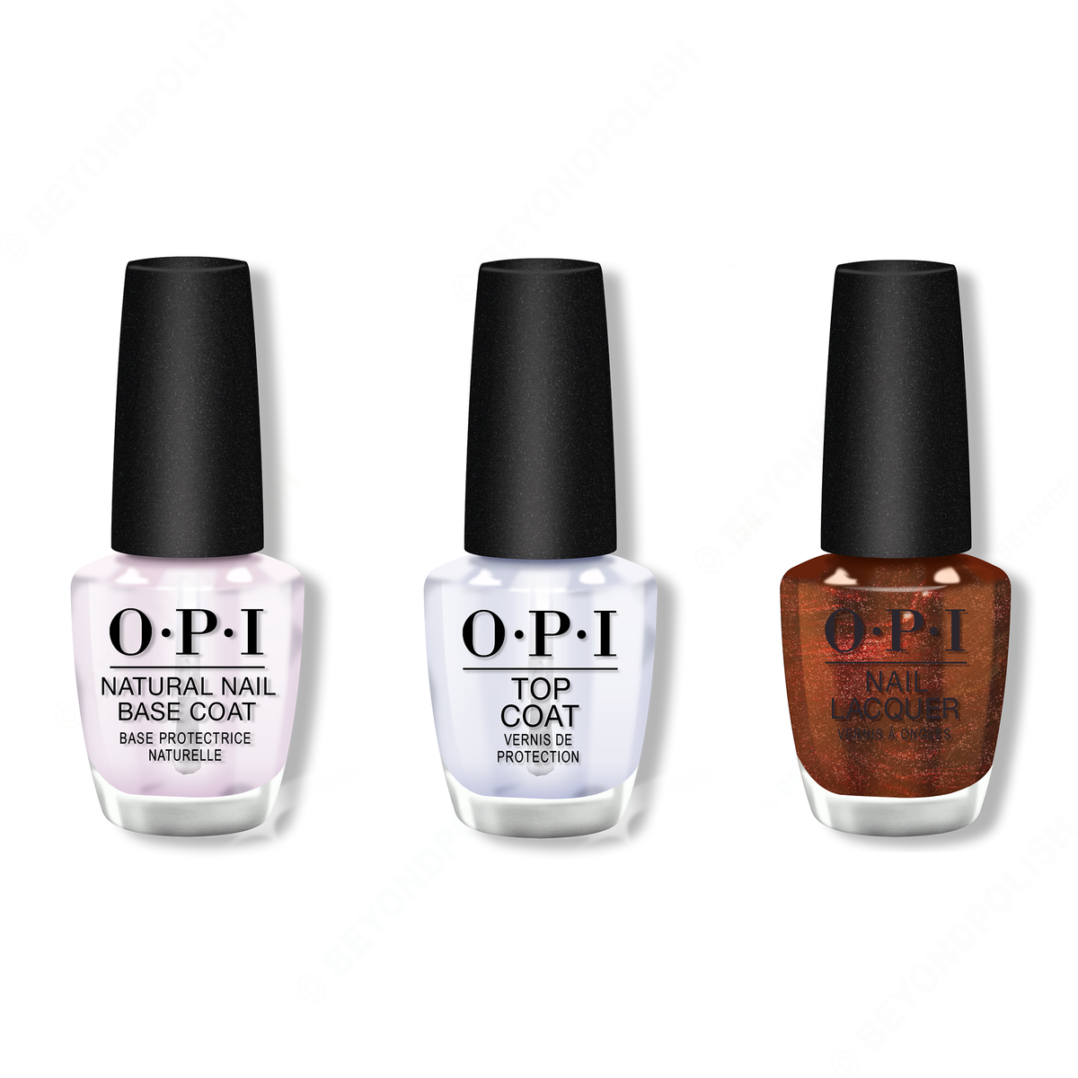 OPI - Nail Lacquer Combo - Base, Top & Bring out the Big Gems - Nail Lacquer - Nail Polish at Beyond Polish