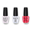 OPI - Nail Lacquer Combo - Base, Top & Cajun Shrimp 0.5 oz - #NLL64 - Nail Lacquer - Nail Polish at Beyond Polish