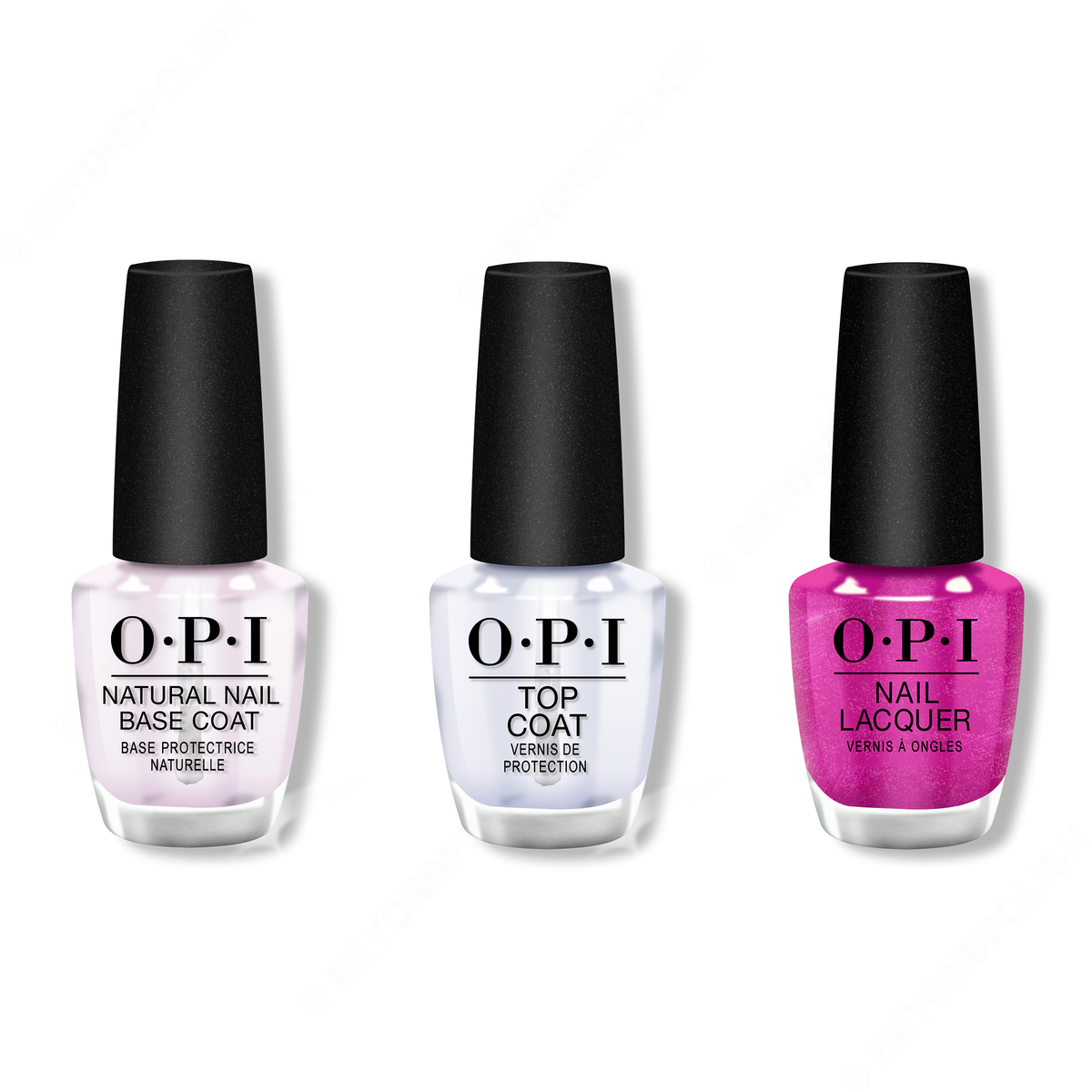 OPI - Nail Lacquer Combo - Base, Top & Charmed, I'm Sure - Nail Lacquer - Nail Polish at Beyond Polish