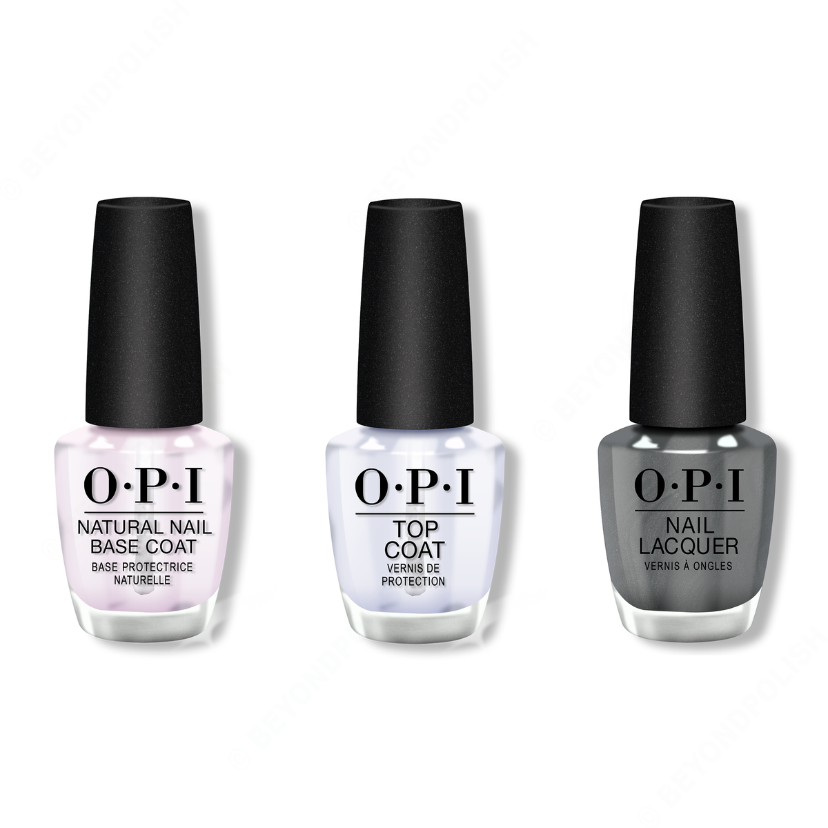 OPI - Nail Lacquer Combo - Base, Top & Clean Slate - Nail Lacquer - Nail Polish at Beyond Polish