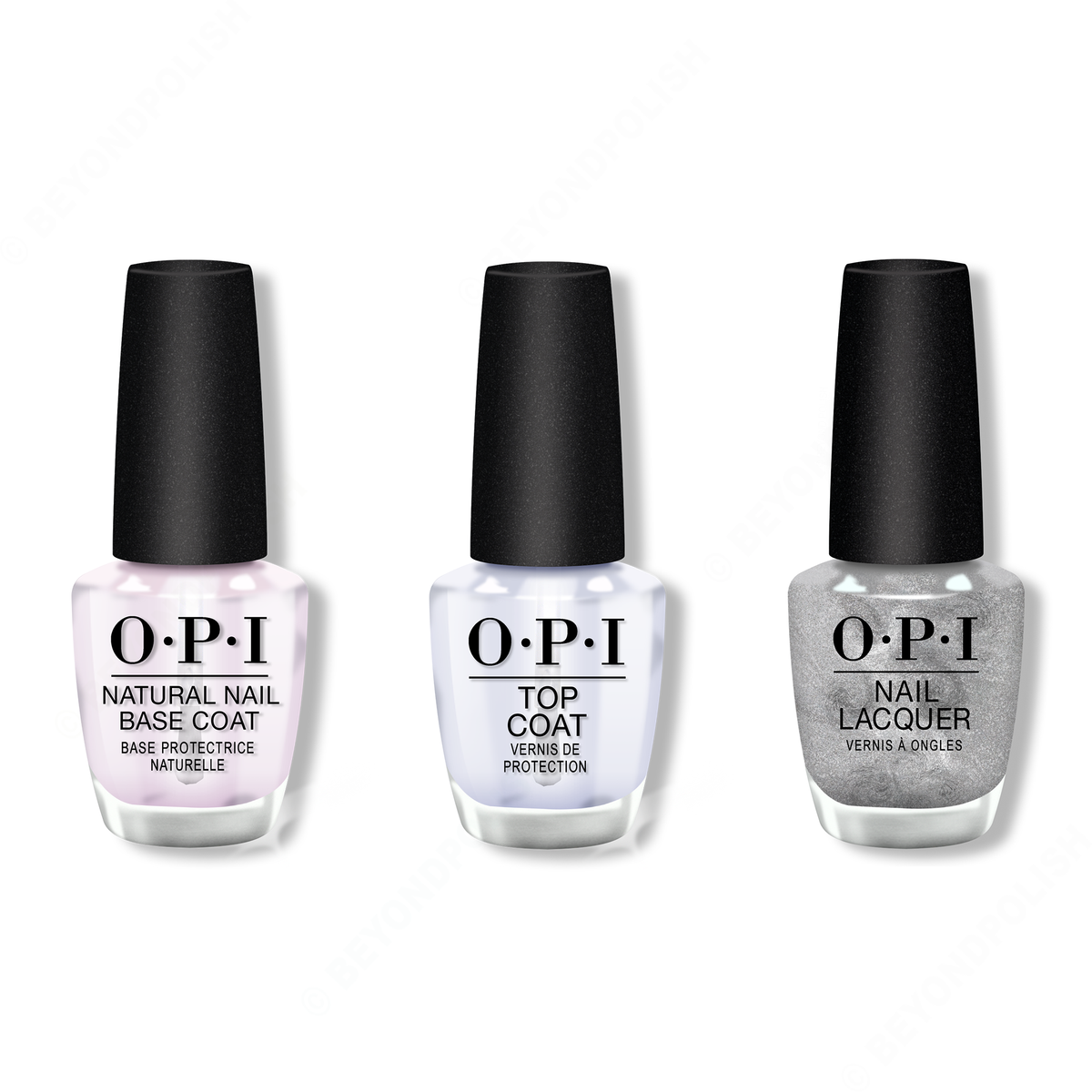 OPI - Nail Lacquer Combo - Base, Top & Go Big or Go Chrome - Nail Lacquer - Nail Polish at Beyond Polish