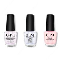 OPI - Nail Lacquer Combo - Base, Top & Merry & Ice - Nail Lacquer - Nail Polish at Beyond Polish