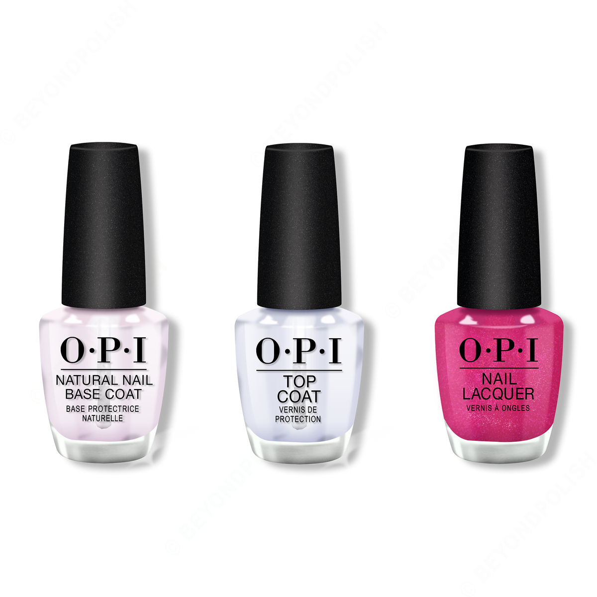 OPI - Nail Lacquer Combo - Base, Top & Mylar Dreams - Nail Lacquer - Nail Polish at Beyond Polish