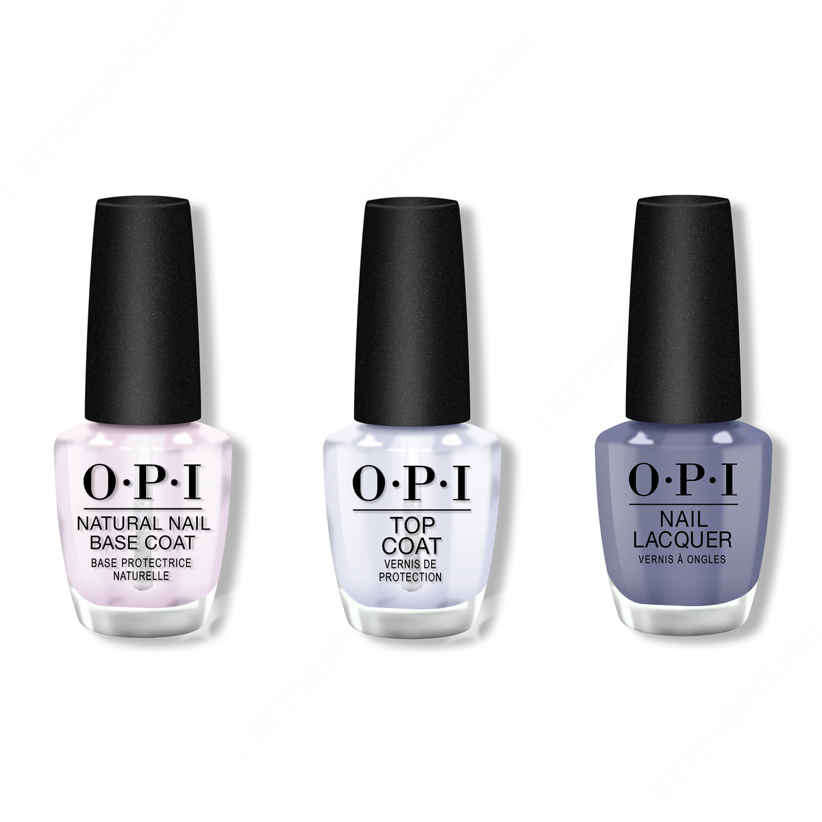 OPI - Nail Lacquer Combo - Base, Top & OPI Heart DTLA - Nail Lacquer - Nail Polish at Beyond Polish