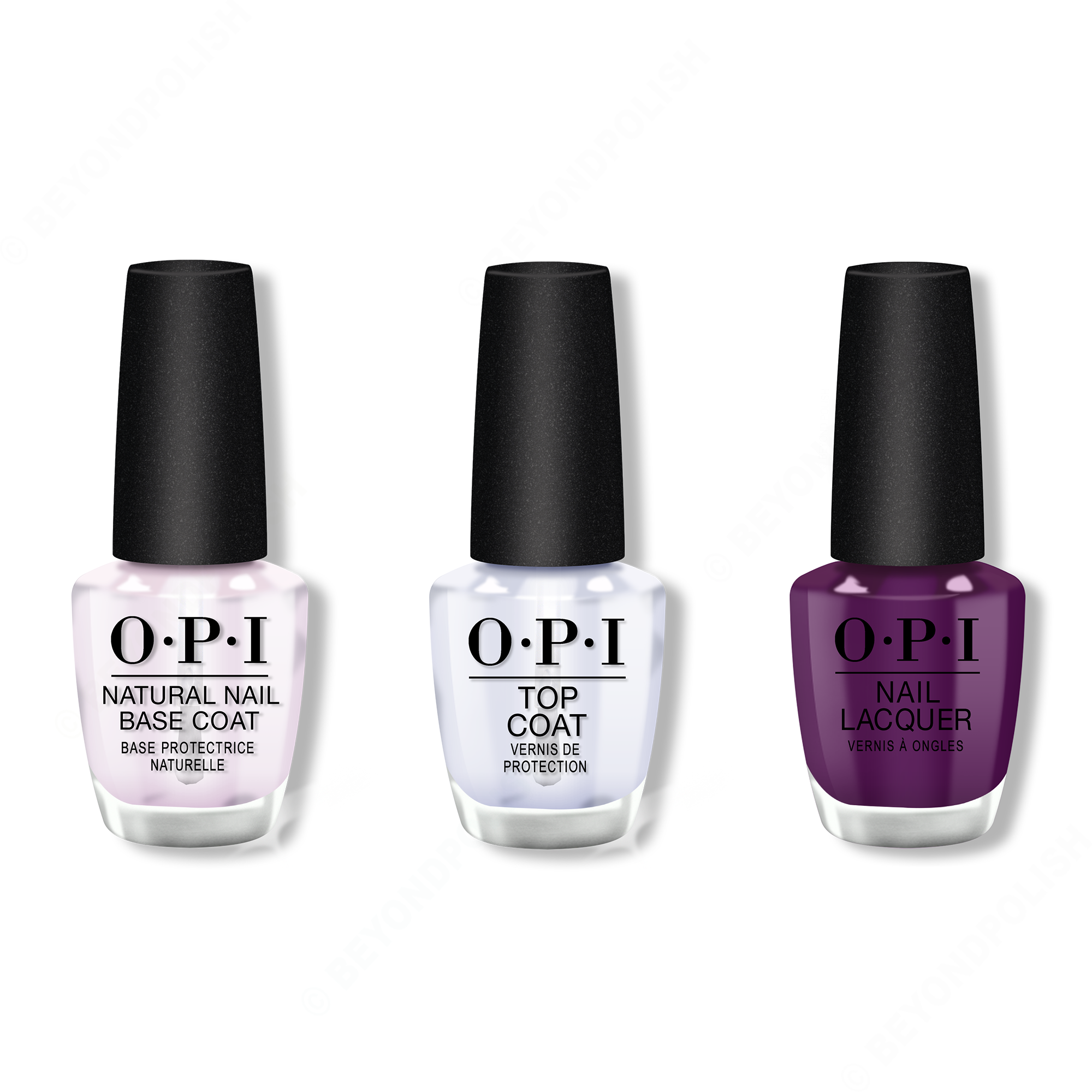 OPI - Nail Lacquer Combo - Base, Top & OPI <3 to Party - Nail Lacquer - Nail Polish at Beyond Polish